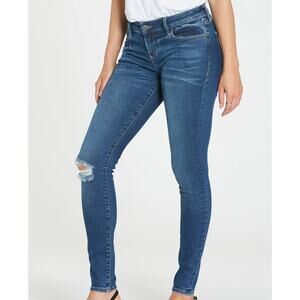 Dear John Mid Rise Joyrich Skinny distressed denim jean Meadows 27 NWT